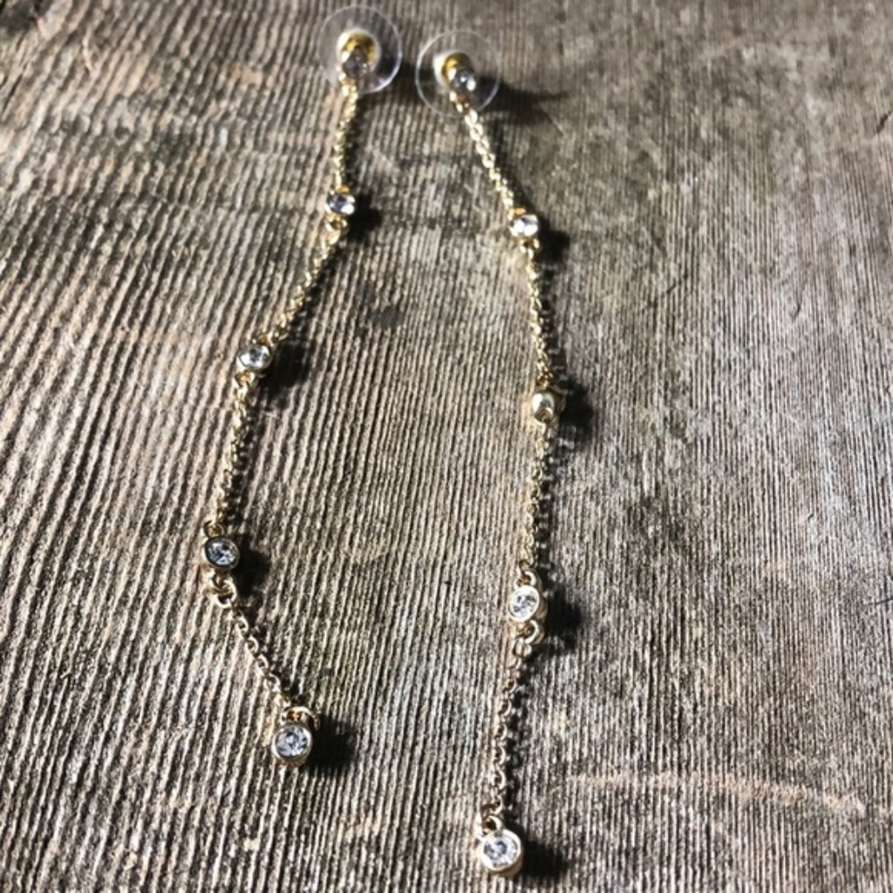 🔥HOT SALE🔥Tear Drop Dangle Crystal Earrings
